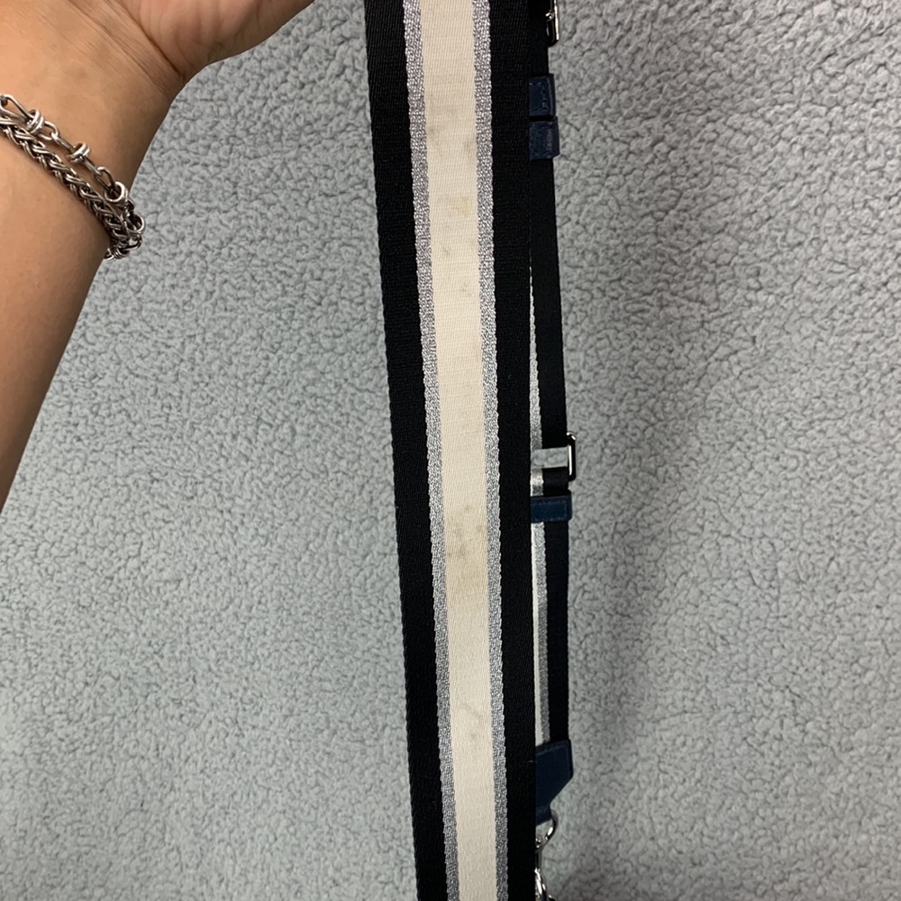 Marc Jacobs Gotham Small‎ Nomad Crossbody Bag Women’s Blue Sea Leather – Good - Picture 8 of 15
